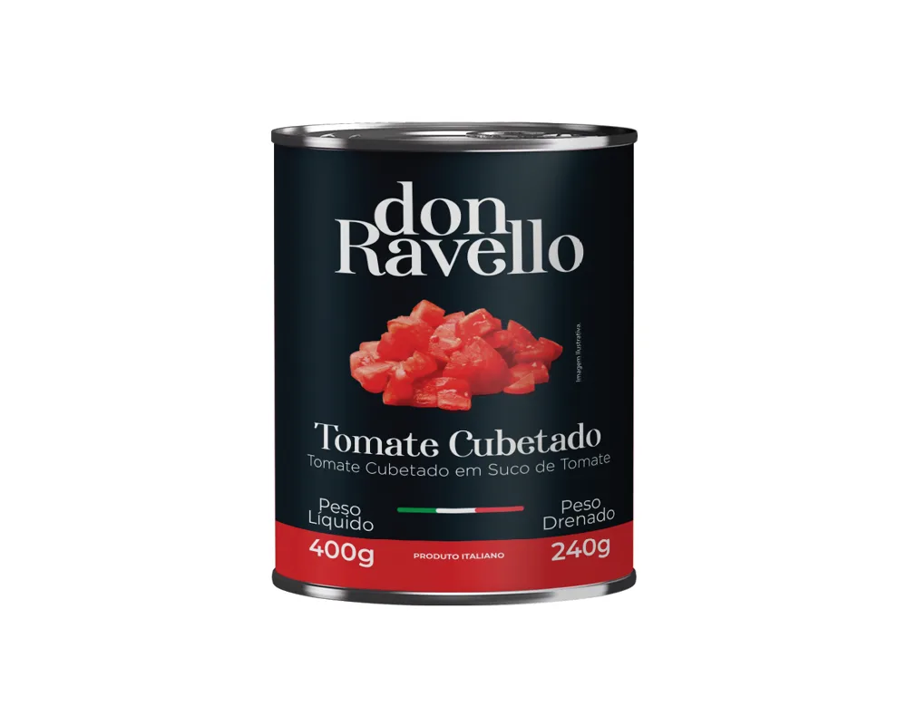 Pomodori Pelati em Cubos
